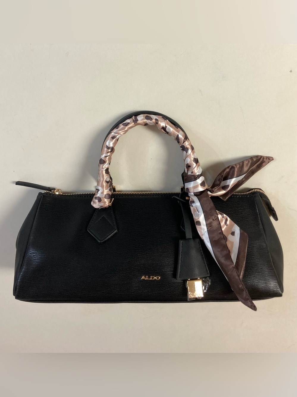 ALDO Black Leather East West Purse